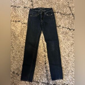 American Eagle Outfitters Dark Blue Skinny Jeans